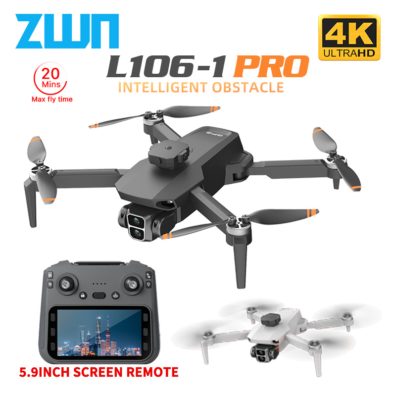 Drone Mapping - L106-1PRO GPS 전문가용 드론 4K HD