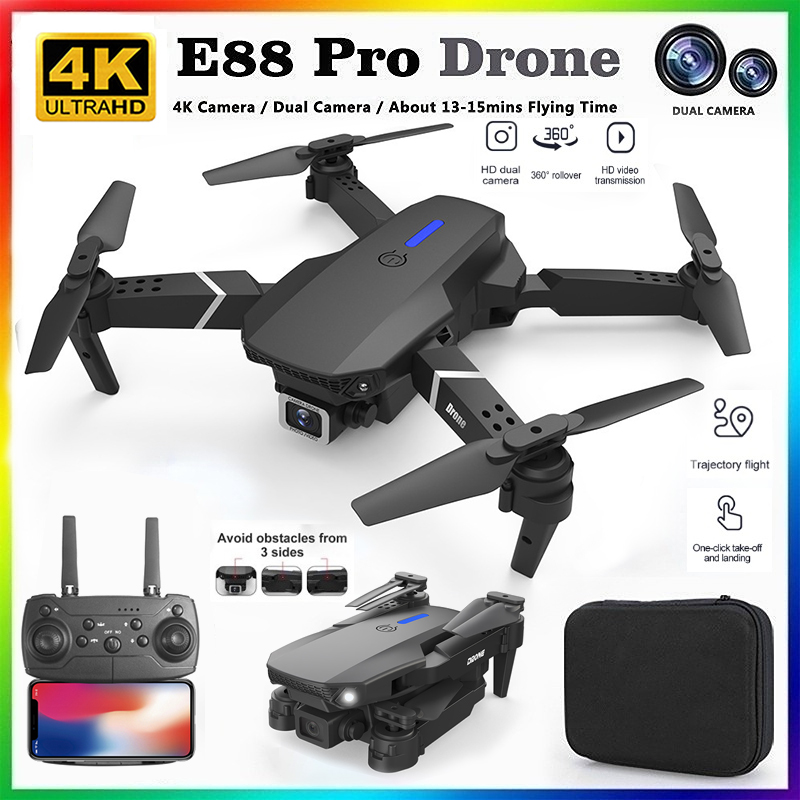 2026 신형 E88 프로페셔널 HD 4K RC 드론  - Drone Mapping 리뷰 및 가격